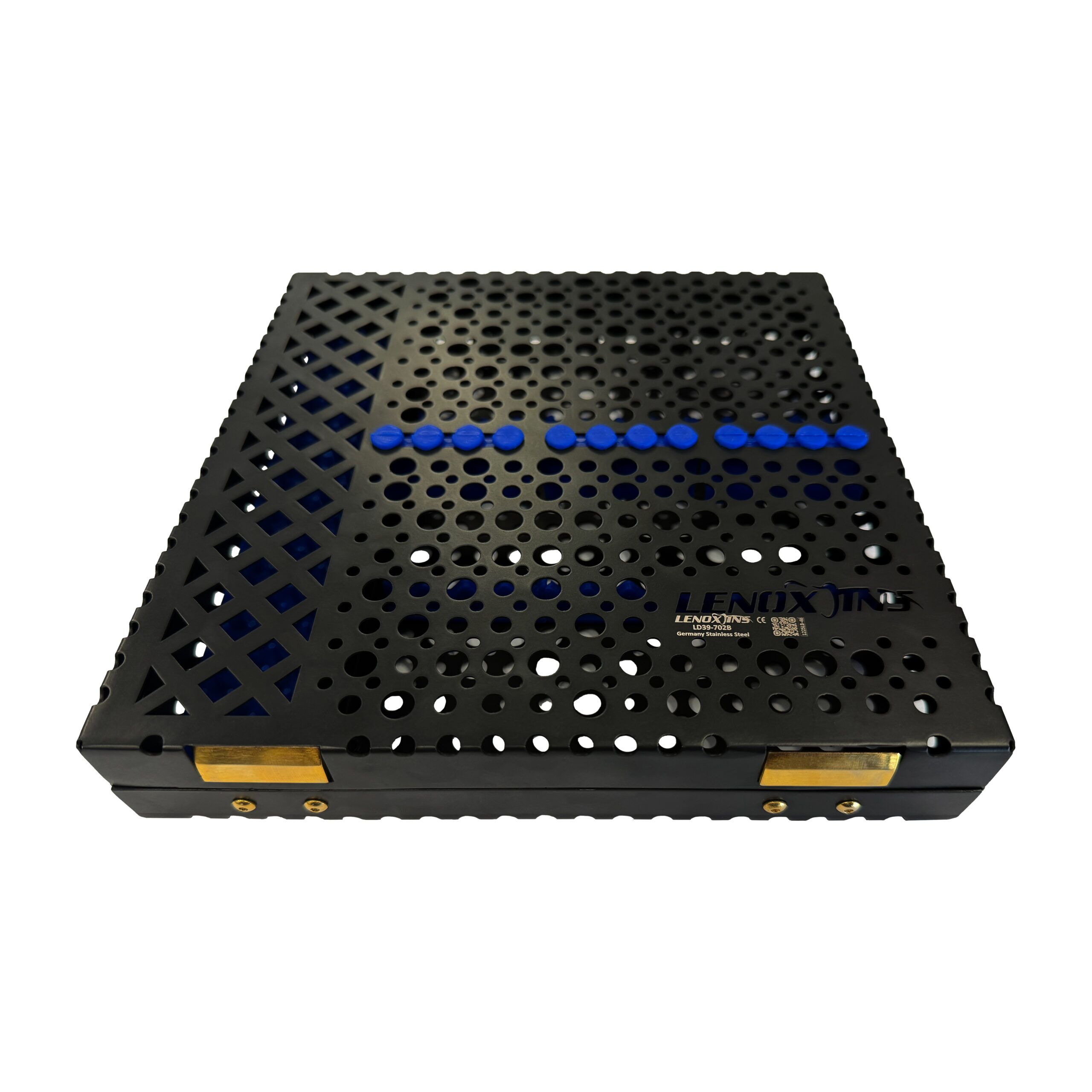 Cassette Black Double Button - 22x22x3.5cm- BLACK SIGNATURE Series ⭐ - Image 1