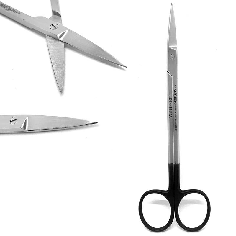 Kelly Scissors 16cm Straight Saw Edge - Image 1