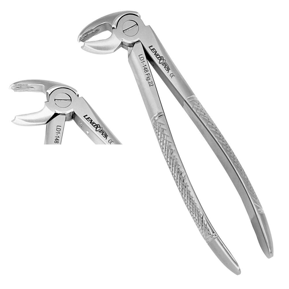 LD1-148-FIG.22-Dental-Extracting-Forceps-Lower-Molars-Fig-22.jpg Extracting Forceps Fig. 22 Lower Roots - Image 1