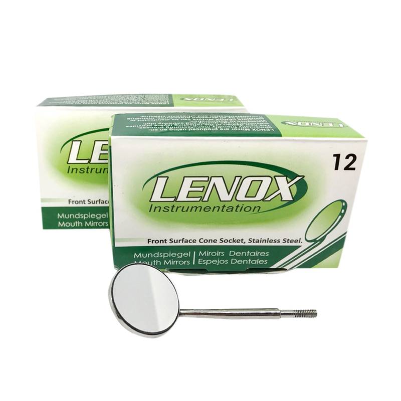 LD12-104-Mouth-Mirrors-Fig.-3.jpg Mouth Mirrors Fig. 3 Ø20mm Front Surface (Cone Socket) Pack of 12 - Image 1