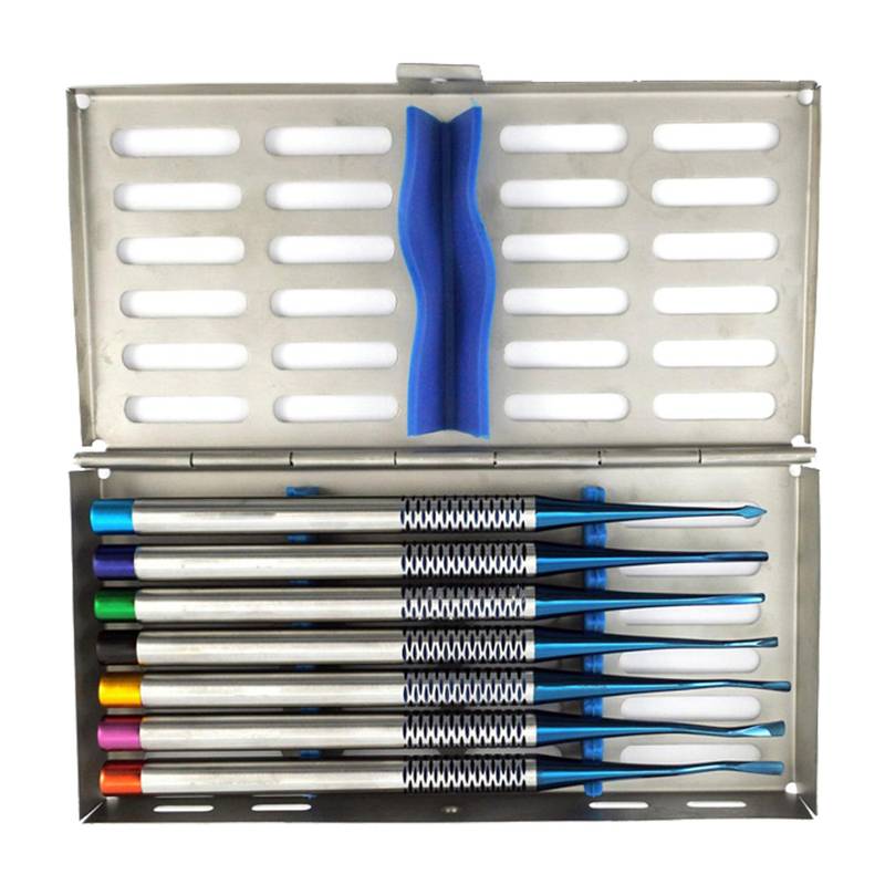 PDL Periotomes Set of 7 in Cassette - Image 1