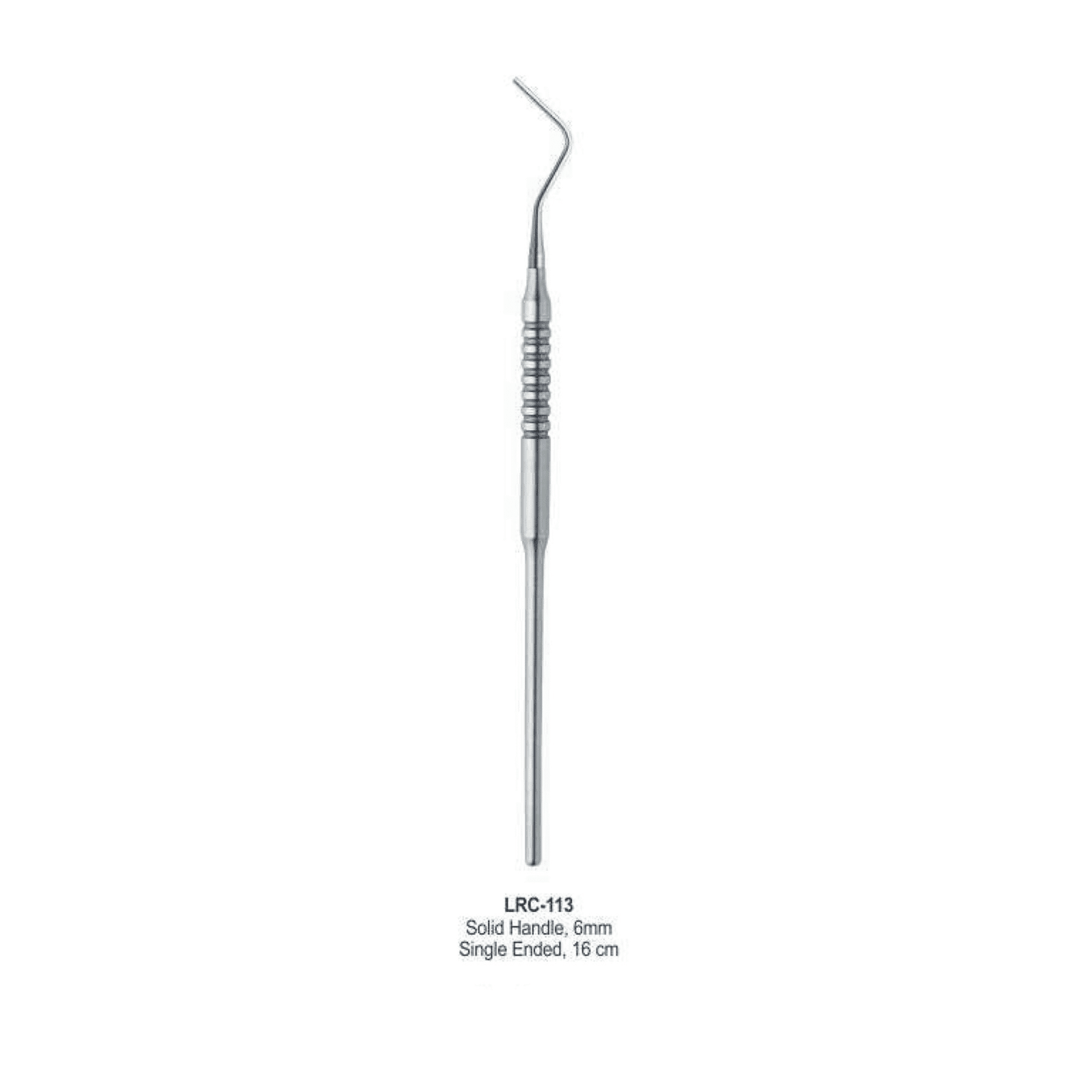 Root Canal Single Ended Plugger Solid Handle 6MM/16CM - Image 1